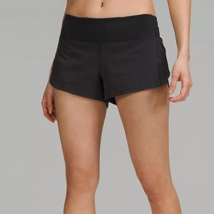 Speed up low rise lined shorts 2.5